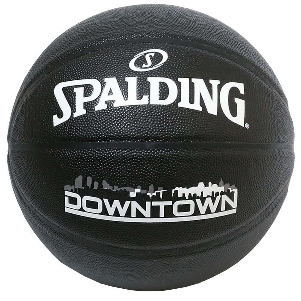 スポルディング（SPALDING）（レディース）【新商品】バスケットボール 6号球 ダウンタウン 77-902J ブラック
