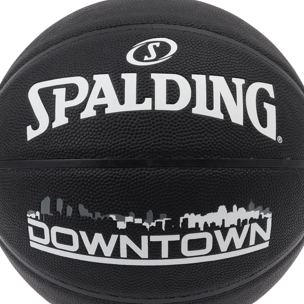 スポルディング（SPALDING）（レディース）バスケットボール 6号球 ダウンタウン 77-902J ブラック