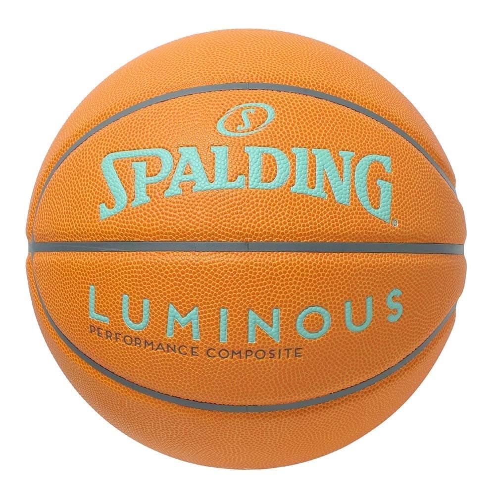 スポルディング（SPALDING）（レディース）【新商品】バスケットボール 6号球 ルミナス 合成皮革 ブラウン×ミント 77-984J