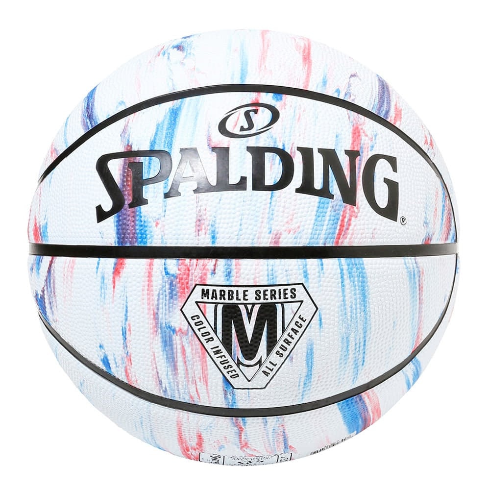 スポルディング（SPALDING）（レディース）【新商品】バスケットボール 6号球 マーブル トリコロール 84-408Z