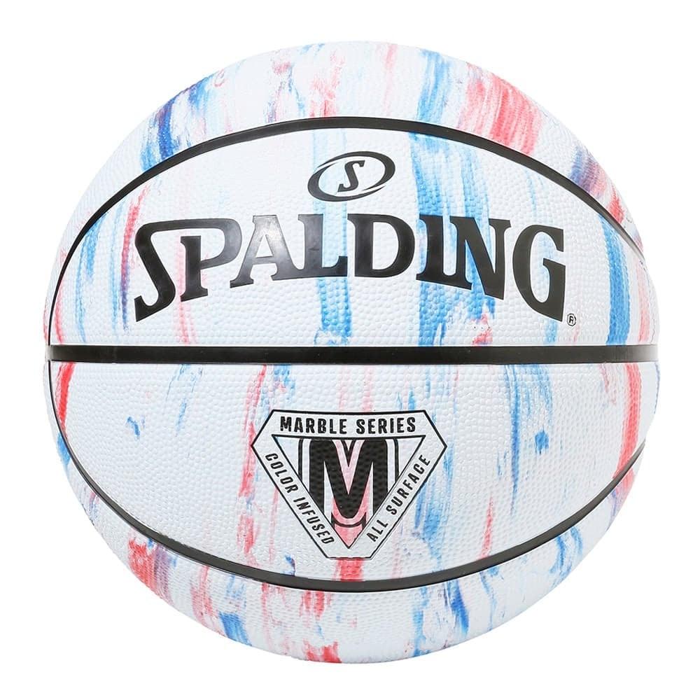 スポルディング（SPALDING）（レディース）【新商品】バスケットボール 6号球 マーブル トリコロール 84-408Z