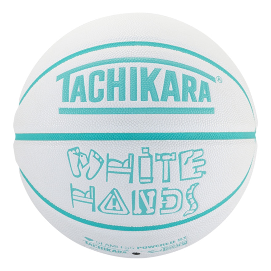 タチカラ（TACHIKARA）（レディース）【新商品】バスケットボール 6号球 WHITE HANDS size6 SB6-218