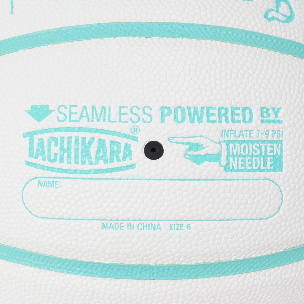 タチカラ（TACHIKARA）（レディース）バスケットボール 6号球 WHITE HANDS size6 SB6-218