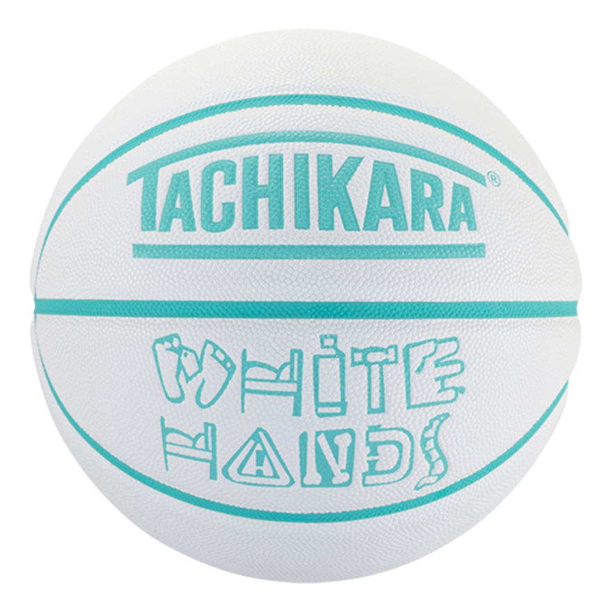 タチカラ（TACHIKARA）（レディース）【新商品】バスケットボール 6号球 WHITE HANDS size6 SB6-218