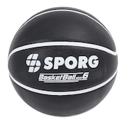 (レディース)バスケットボール 6号球 ラバー SPBB-01 BLK