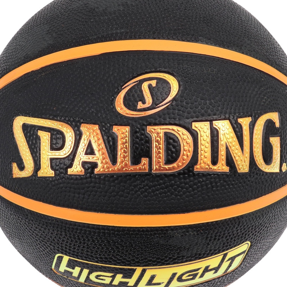 スポルディング（SPALDING）（レディース）バスケットボール 6号球 ハイライト オレンジ ラバー 85-248J
