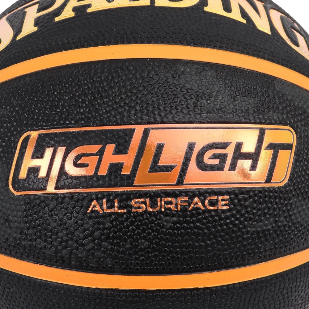 スポルディング（SPALDING）（レディース）バスケットボール 6号球 ハイライト オレンジ ラバー 85-248J