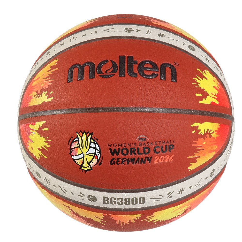モルテン（molten）（レディース）バスケットボール 6号球 FIBA女子