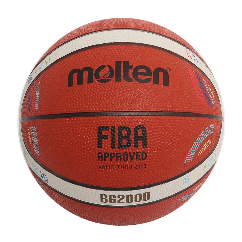 モルテン｜モルテン（molten）（レディース）バスケットボール 5号球 検定球 FIBA BWC2022 B5G2000W2A