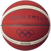 モルテン（molten）（キッズ）バスケットボール 5号球 検定球 Paris 2024 公式試合球レプリカ B5G3800-S4F