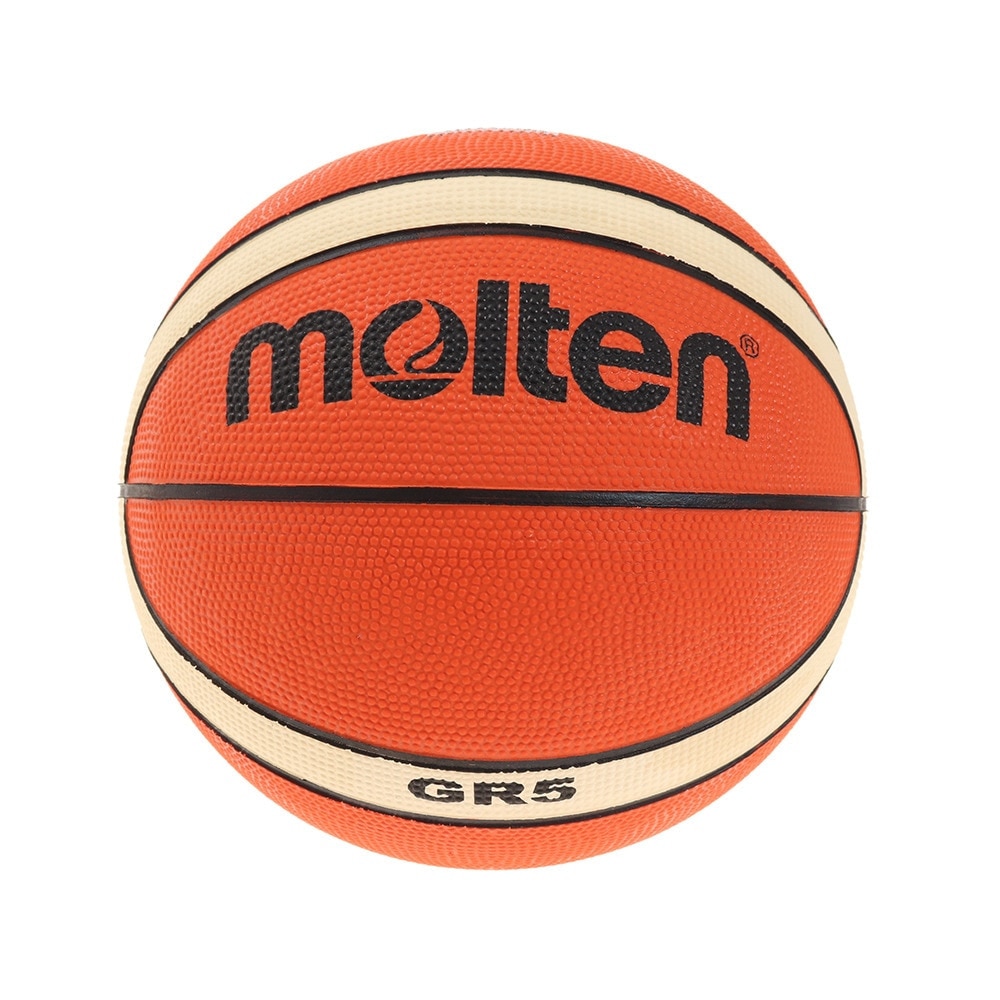 モルテン（molten）（キッズ）バスケットボール 5号球 (小学校用) ジュニア GR5 BGR5-OI 自主練