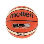 モルテン（molten）（キッズ）バスケットボール 5号球 (小学校用) ジュニア GR5 BGR5-OI 自主練 屋外 室外