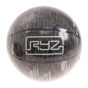 ライズ（RYZ）（キッズ）バスケットボール5号 781R1IM5810 BLK 5