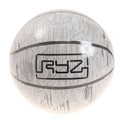 ライズ（RYZ）（キッズ）バスケットボール5号 781R1IM5810 WHT 5