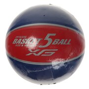 エックスティーエス（XTS）（キッズ）バスケットボール 5号球 781G1ZK5887 NVYRED
