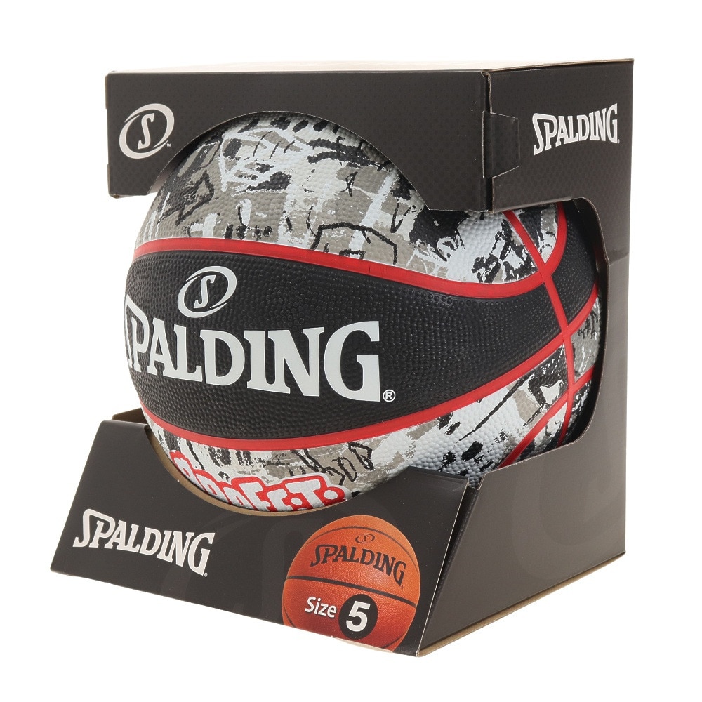 スポルディング（SPALDING）（キッズ）バスケットボール 5号球 グラフィティ 84-521J