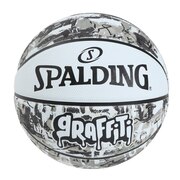 スポルディング（SPALDING）（キッズ）バスケットボール 5号球 グラフィティ ホワイト 5号球 84-523J