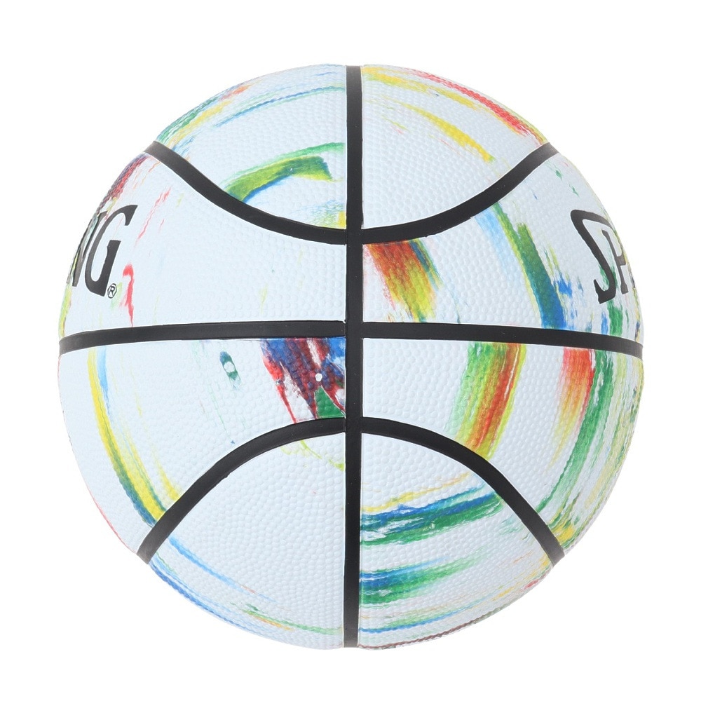 スポルディング（SPALDING）（キッズ）バスケットボール 5号球 マーブル レインボー 84-415Z