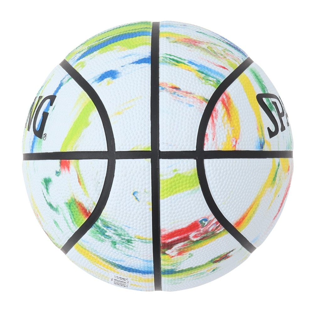 スポルディング（SPALDING）（キッズ）バスケットボール 5号球 マーブル レインボー 84-415Z
