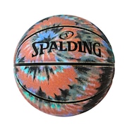 スポルディング（SPALDING）（レディース、キッズ）バスケットボール 6号球 スパイラルダイ レッド 84-807J
