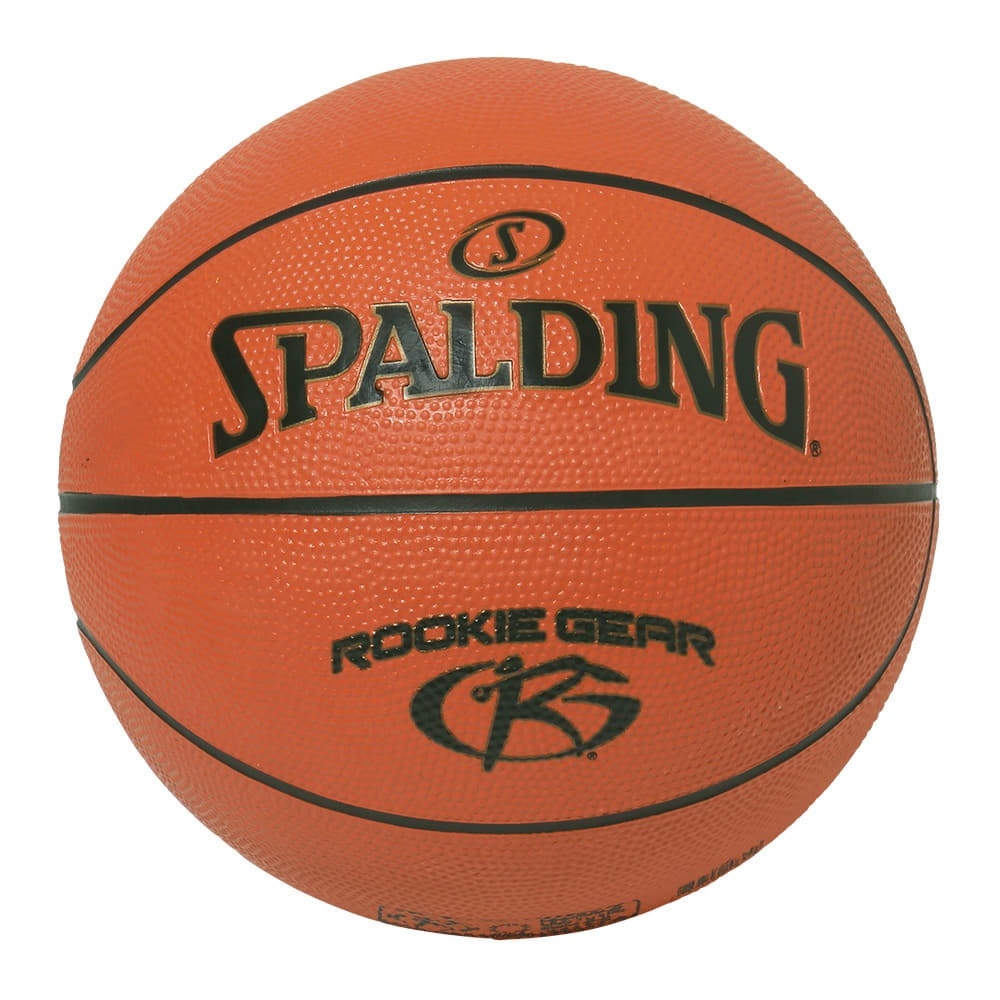 スポルディング（SPALDING）（キッズ）バスケットボール 練習球 5号球 ルーキーギア ブラウン ラバー 84-396Z