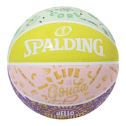 スポルディング（SPALDING）（キッズ）バスケットボール 5号球 クレヨラ カラーズオブカインドネス ラバー 85-089Z