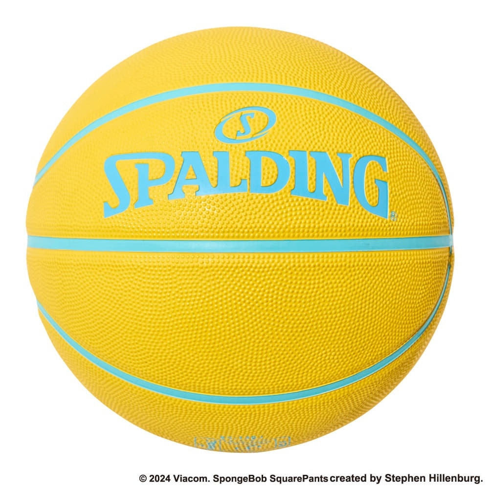 スポルディング（SPALDING）（キッズ）バスケットボール 5号球 スポンジ・ボブ スマイル ラバー 85-128J