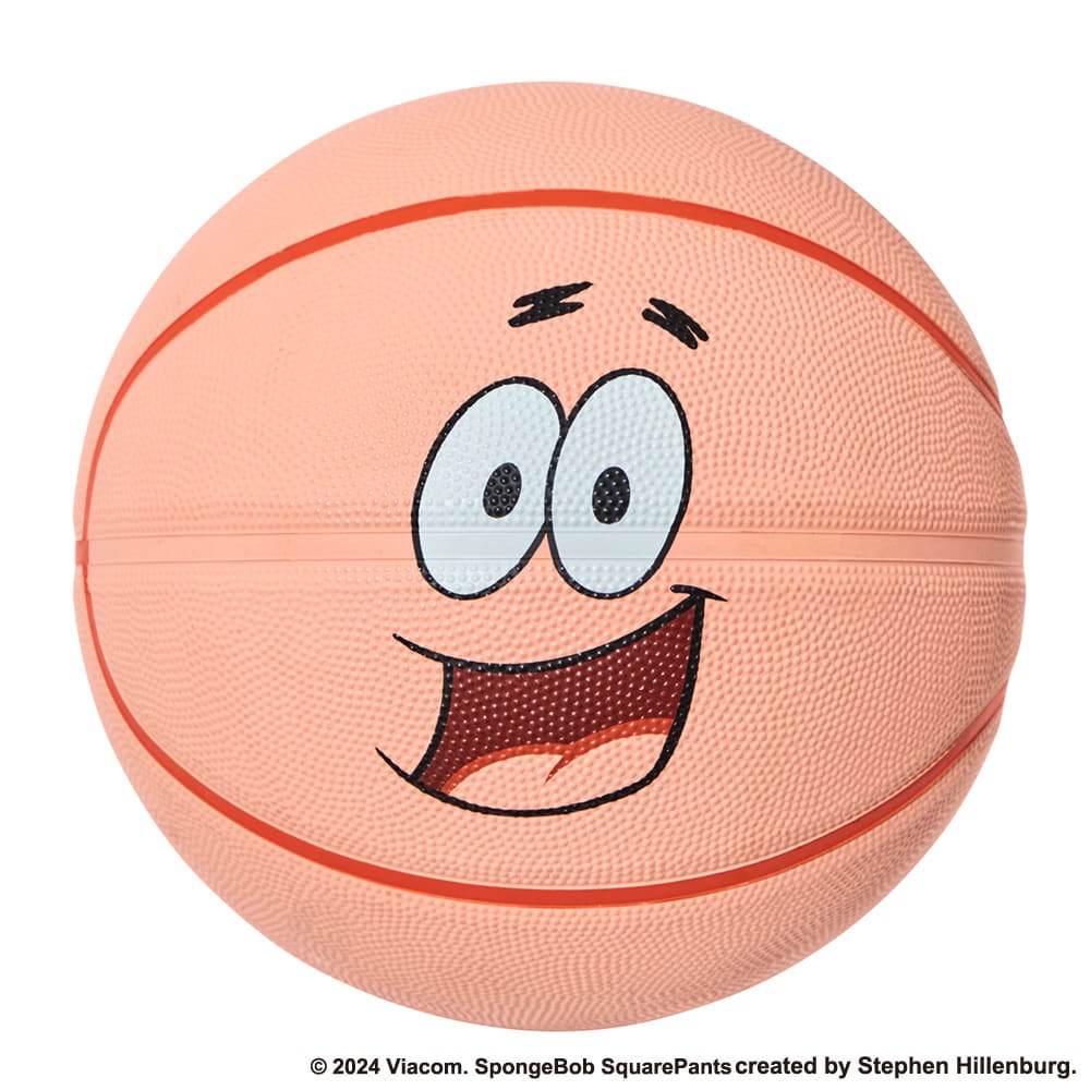 スポルディング（SPALDING）（キッズ）バスケットボール 5号球 パトリックスター スマイル ラバー 85-129J