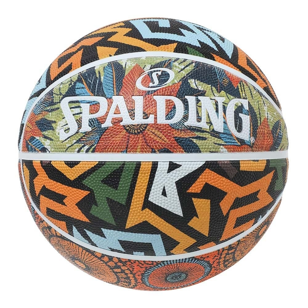 スポルディング（SPALDING）（キッズ）【新商品】バスケットボール アフリカン バティック ラバー 5号球 85-258J