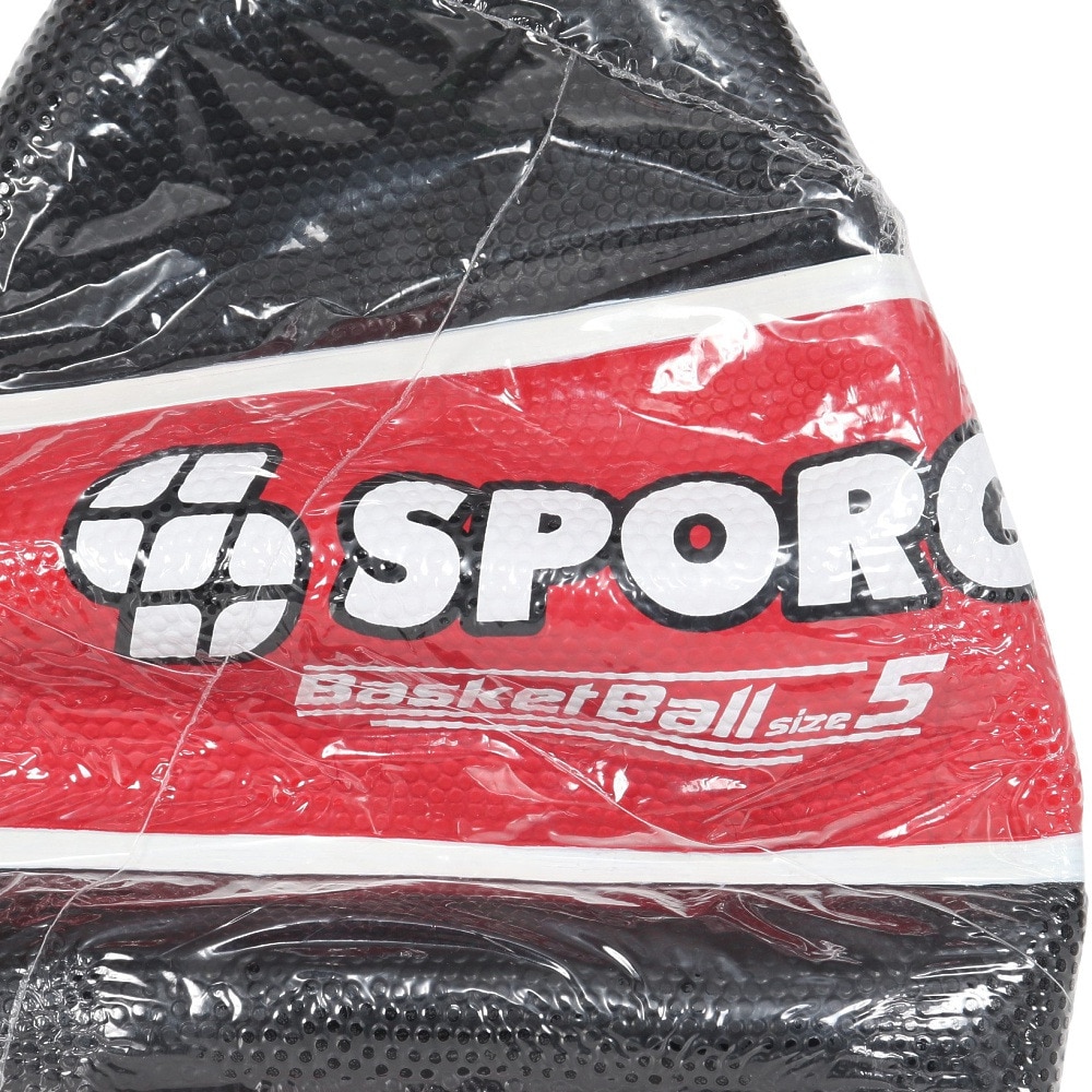 SPORG（SPORG）（キッズ）バスケットボール 5号球 ラバー SPBB-03 BKRD