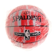 スポルディング（SPALDING）（メンズ、レディース、キッズ）バスケットボール 1号球 (ミニボール) マーブルレッド SZ1 84-147J 自主練