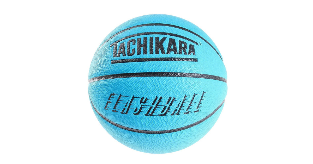 バスケットボール 7号球 一般 大学 高校 中学校 男子用 Flashball ネオンブルー Sb7 242 タチカラ ヴィクトリア