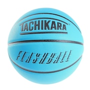 タチカラ（TACHIKARA）（メンズ、レディース）バスケットボール 7号球 (一般 大学 高校 中学校) 男子用 FLASHBALL ネオンブルー SB7-242