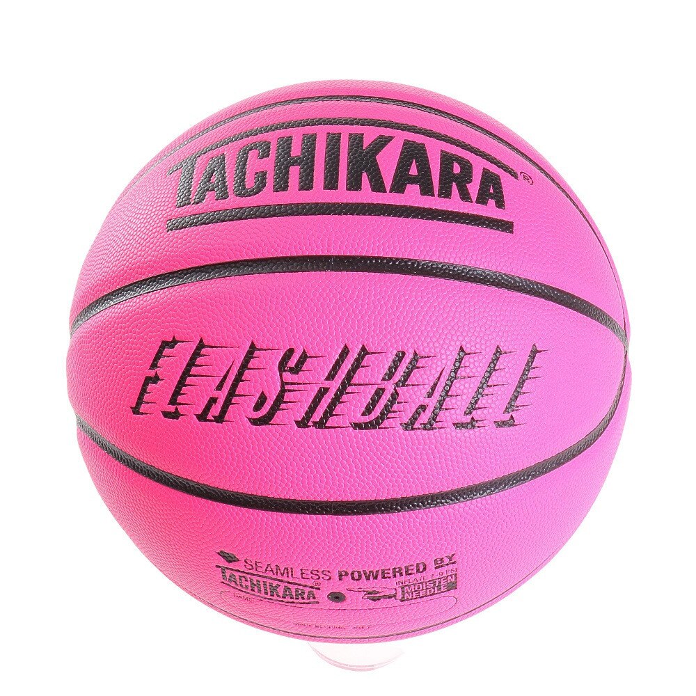 バスケットボール 7号球 一般 大学 高校 中学校 男子用 Flashball ネオンピンク Sb7 243 自主練 タチカラ ヴィクトリアゴルフ