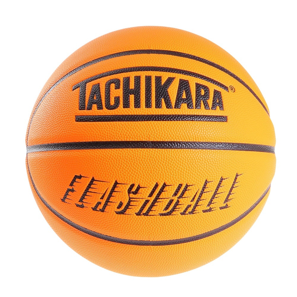 バスケットボール 7号球 FLASHBALL ネオンオレンジ SB7-244画像