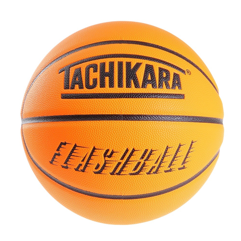 バスケットボール 7号球 一般 大学 高校 中学校 男子用 Flashball ネオンオレンジ Sb7 244 自主練 タチカラ エルブレス