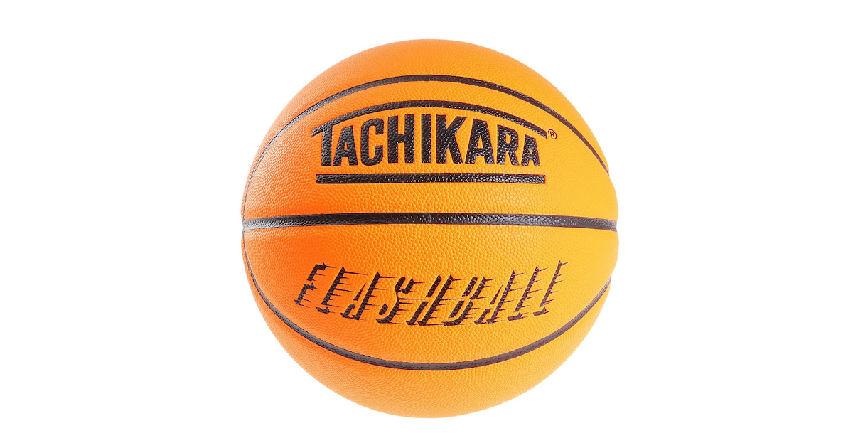 バスケットボール 7号球 一般 大学 高校 中学校 男子用 Flashball ネオンオレンジ Sb7 244 自主練 タチカラ エルブレス