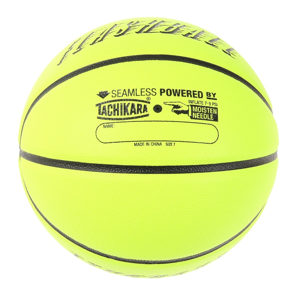 タチカラ（TACHIKARA）（メンズ）バスケットボール 7号球 合成皮革 フラッシュボール SB7-219