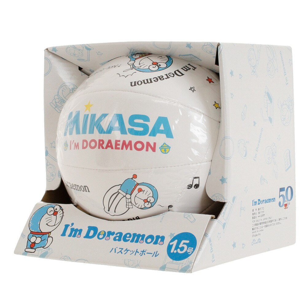 I M Doraemon ドラえもん バスケットボール1 5号 B1 5 Dr W ミカサ スーパースポーツゼビオ