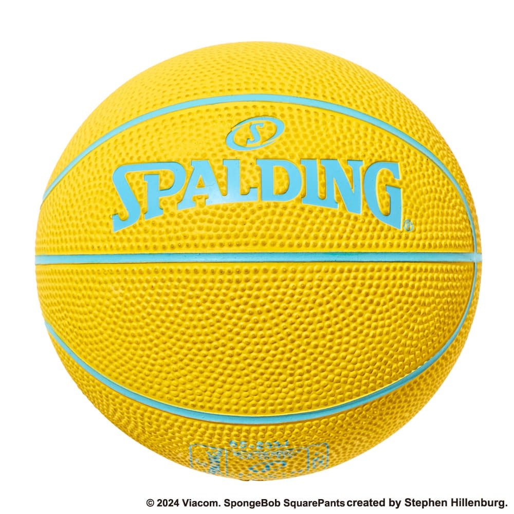 スポルディング（SPALDING）（メンズ、レディース、キッズ）ミニボール スポンジ・ボブ スマイル ラバー 1号球 65-233J