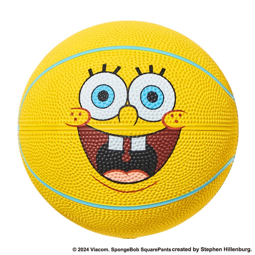 スポルディング（SPALDING）（メンズ、レディース、キッズ）ミニボール スポンジ・ボブ スマイル ラバー 1号球 65-233J