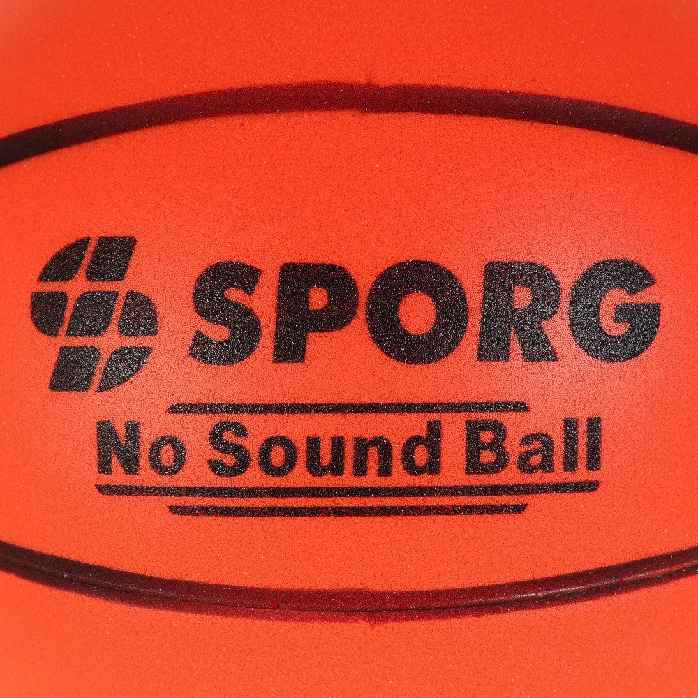 スポーグ（SPORG）（メンズ）ゲームウエイトノーサウンドバスケットボール 7号球 SPCG-07 ORG