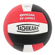 タチカラ（TACHIKARA）（メンズ、レディース）バレーボール 5号球 SV-5WSCJ RDBK