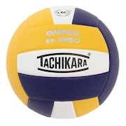 タチカラ（TACHIKARA）（メンズ、レディース）バレーボール 5号球 SV-5WSCJ YLNY