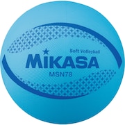 (メンズ、レディース、キッズ)ソフトバレーボール 自主練 MSN78-BL