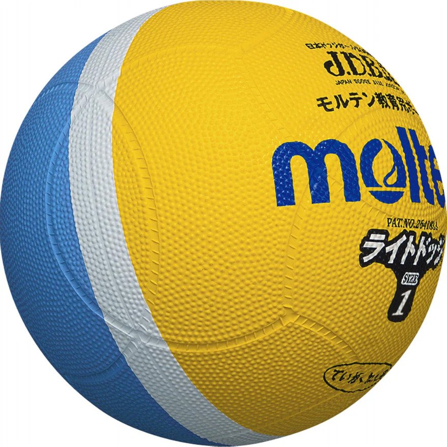 モルテン（molten）（キッズ）ライトドッジボール 軽量1号球 SLD1PL