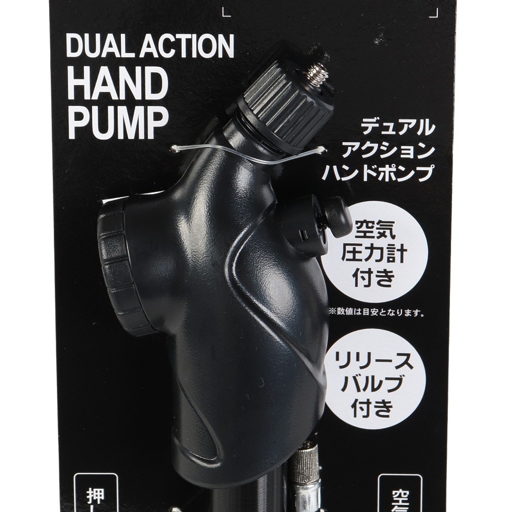 デュアリグ（DUARIG）（メンズ、レディース）空気入れ ポンプ デュアルアクションハンドポンプ 4S0003-AHBL-781ZK BLK