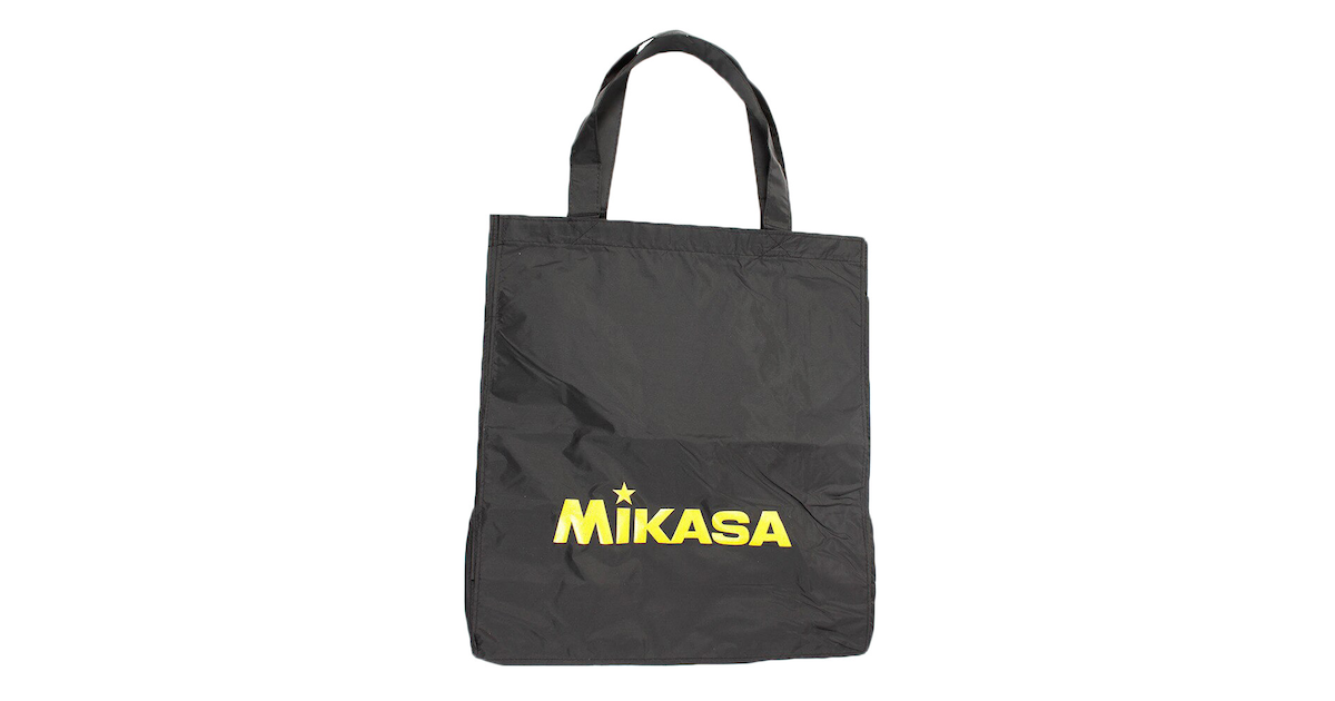 ミカサ MIKASA レジャーバッグ エコバッグ ラメ入り 全9色展開 ブラック BA22-BK 最も