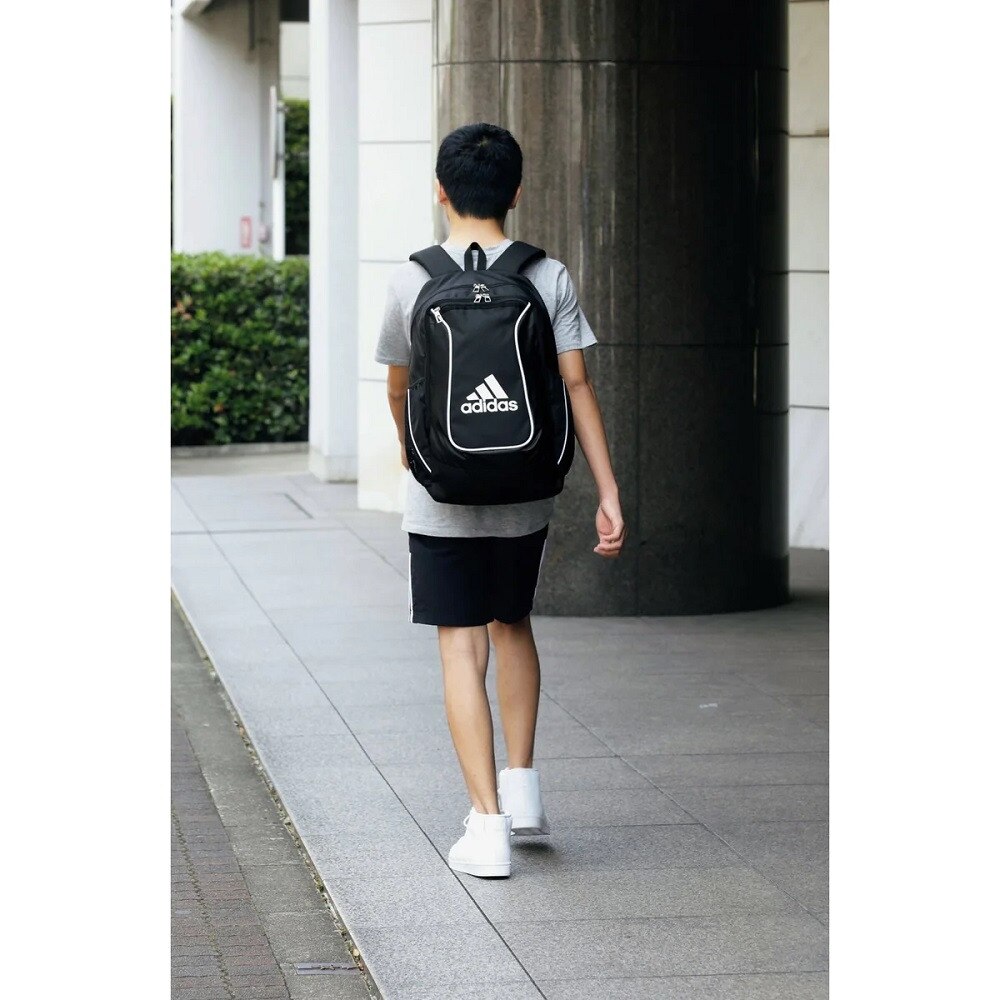 アディダス（adidas）（メンズ、レディース、キッズ）サッカー リュック ボール用デイパック 27L ADP37BK