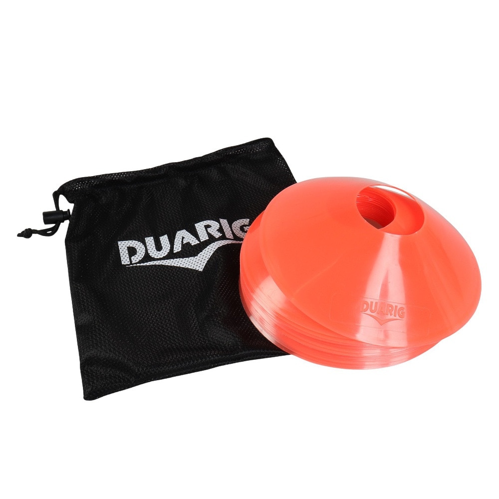 デュアリグ（DUARIG）（メンズ、レディース、キッズ）ディスク型マーカーコーン 20個入 5S0015-AHBL-781ZK ORG